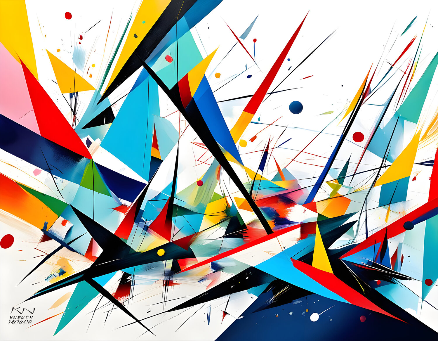 My geometric Avan-gard Natalia Kuruch