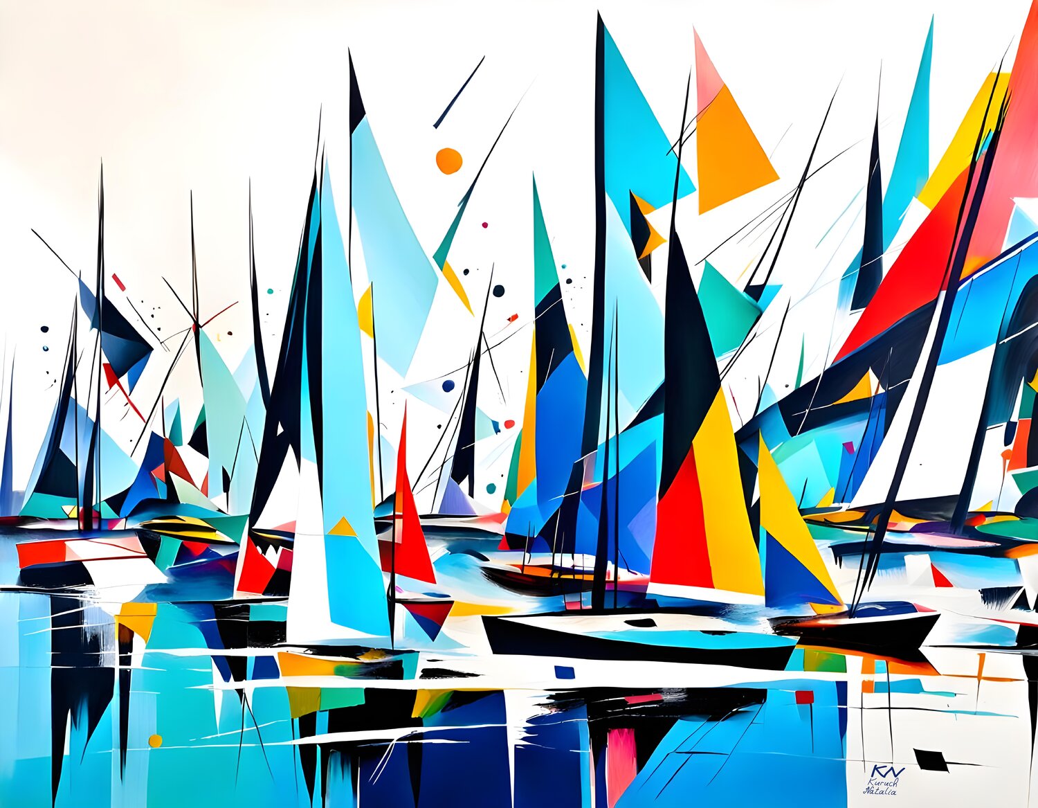 Coloured Sails Natalia Kuruch