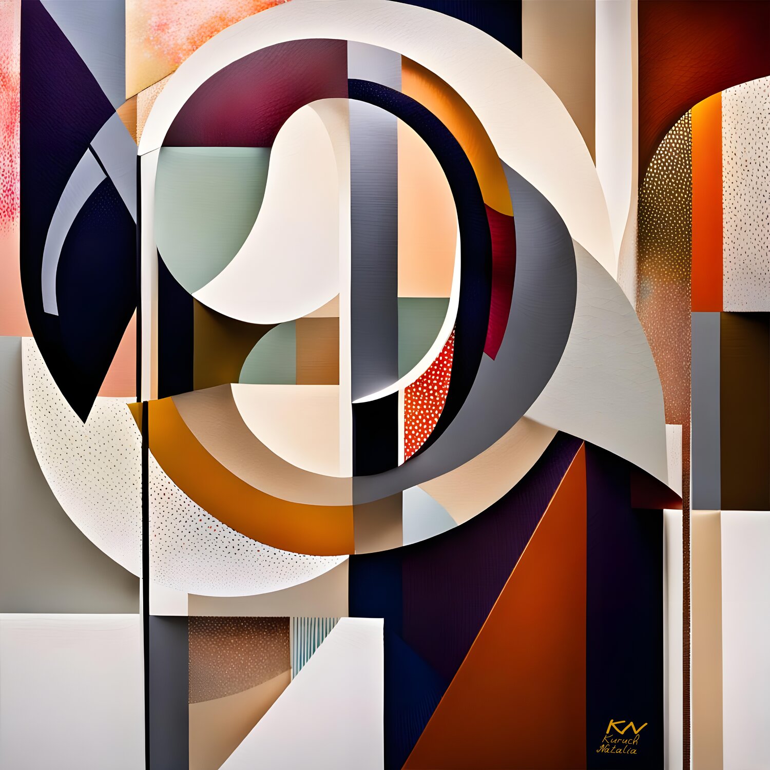 Geometric  zen Natalia Kuruch