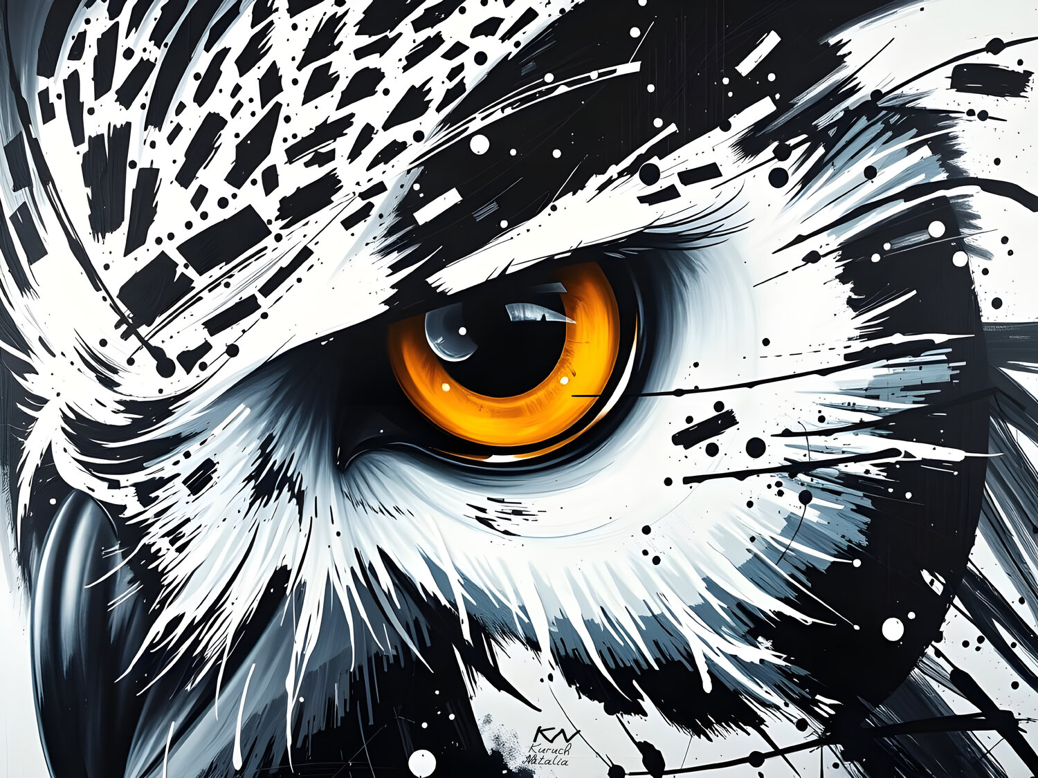 Shrewd eyes Natalia Kuruch