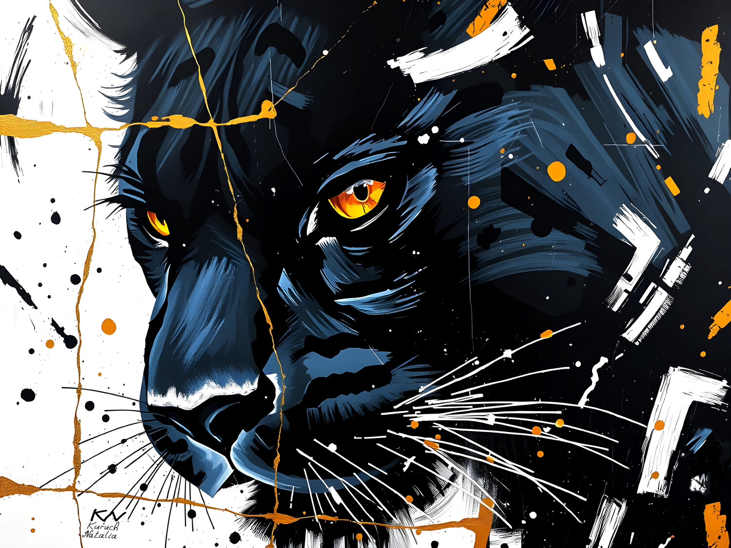 Black panther Natalia Kuruch
