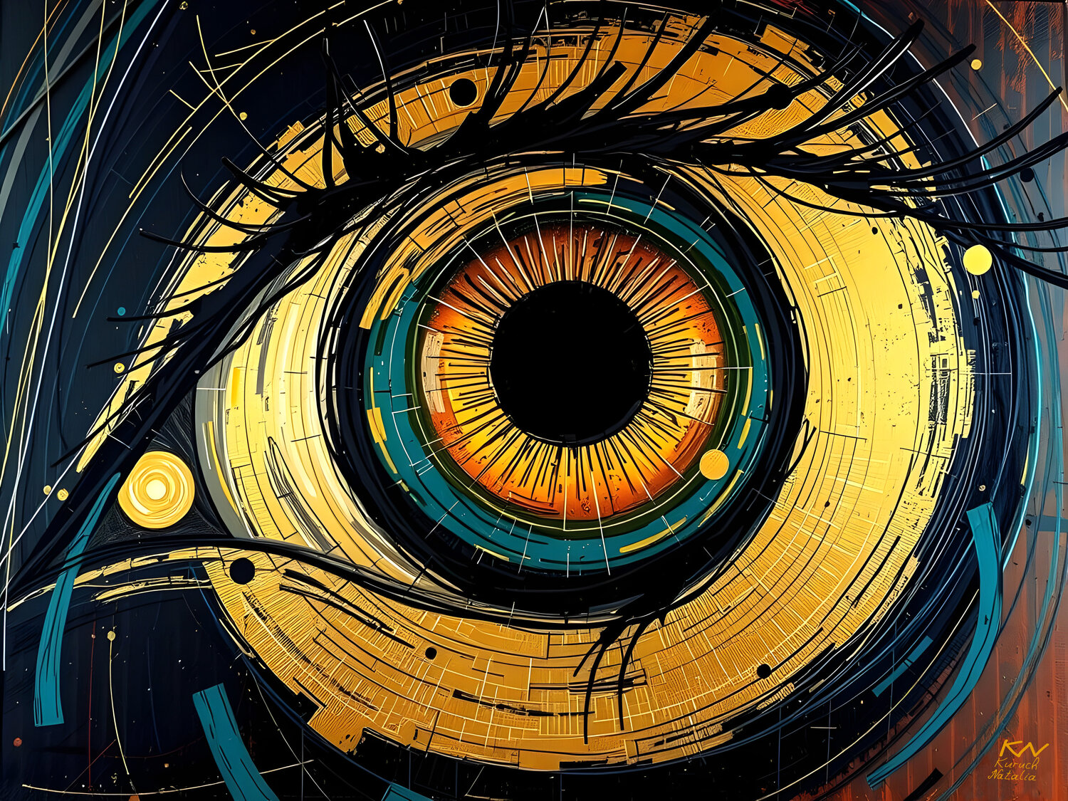 Macis golden eye Natalia Kuruch