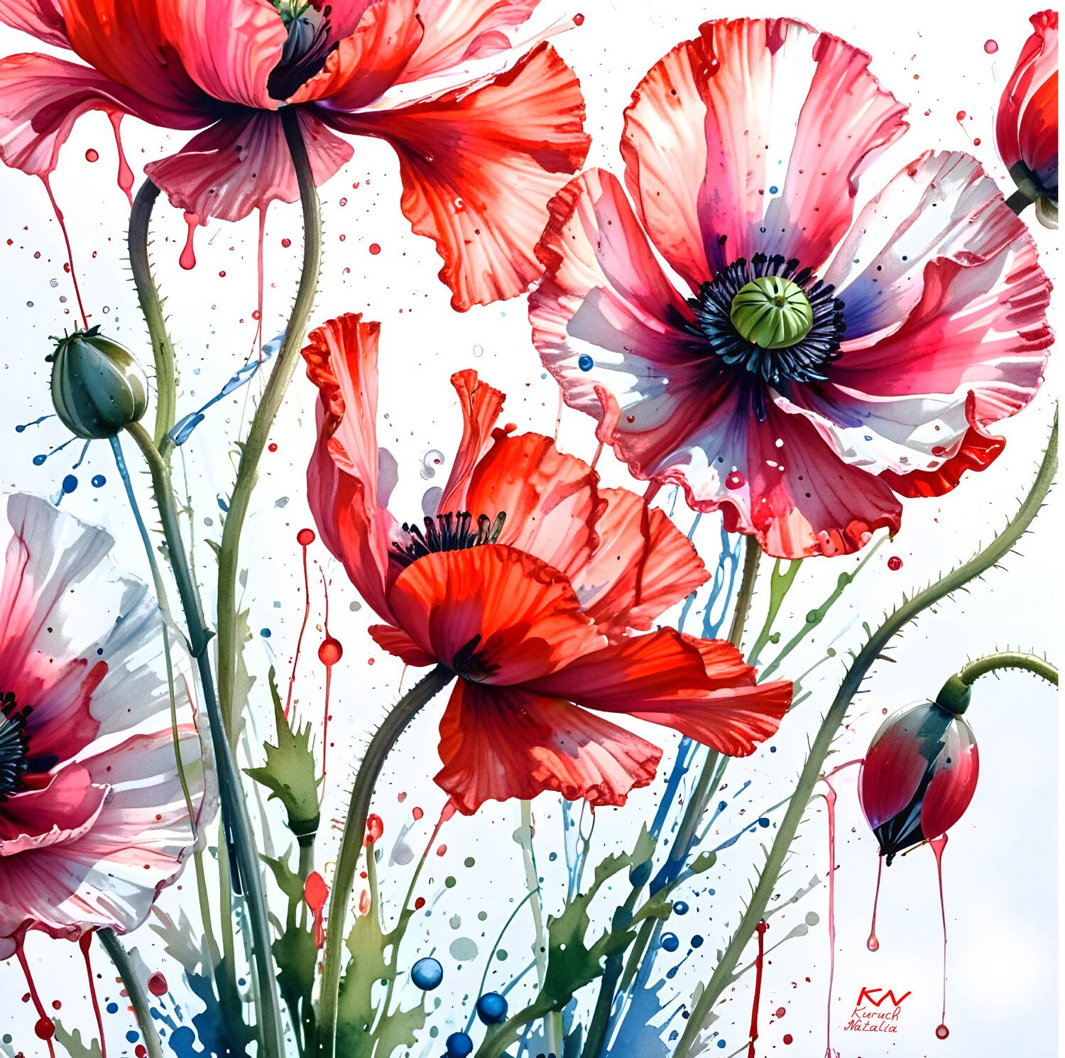 Flower vibration Natalia Kuruch