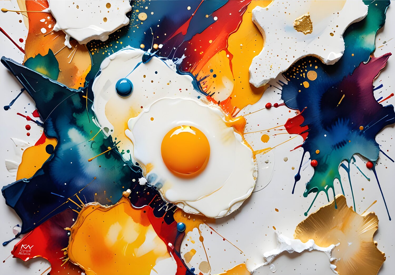 Egg splash Natalia Kuruch