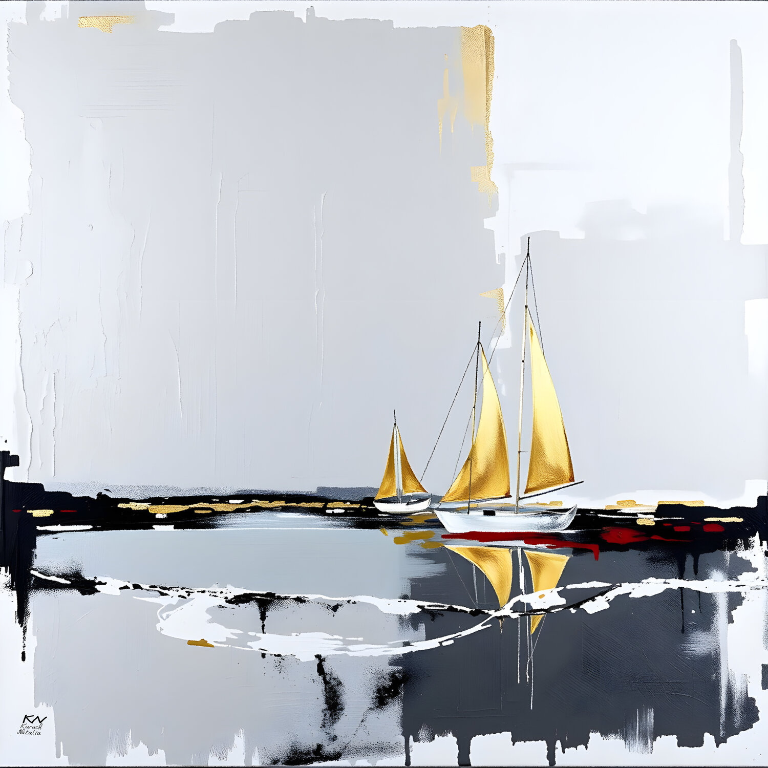 Melancholy Sea Natalia Kuruch