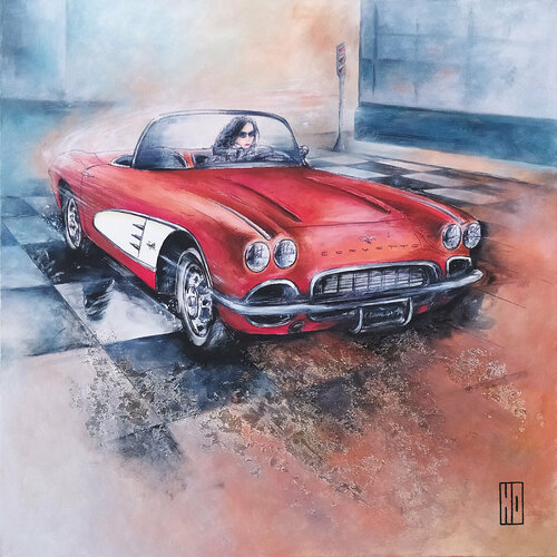 Street air van Hubert Ollivier, Schilderij te koop op Singulart