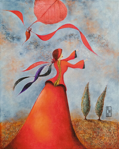 Lovely day von Hubert Ollivier, Malerei kaufen auf Singulart