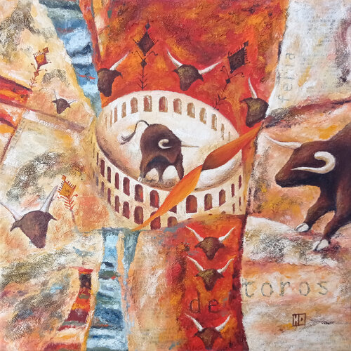 Sevilla by Hubert Ollivier, Painting for Sale on Singulart