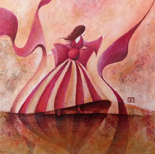 Berlingot en papillote by Hubert Ollivier, Painting for Sale on Singulart