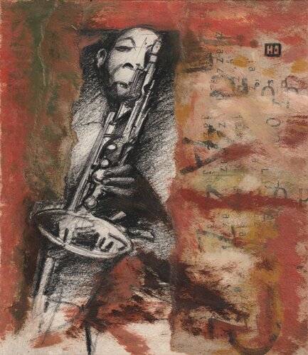 Sax haut de Hubert Ollivier, Pintura a la venta en Singulart
