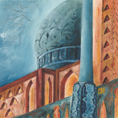 Basilique turque by Hubert Ollivier, 油畫 for Sale on Singulart