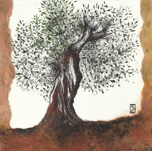 Arbre majestueux von Hubert Ollivier, Malerei kaufen auf Singulart