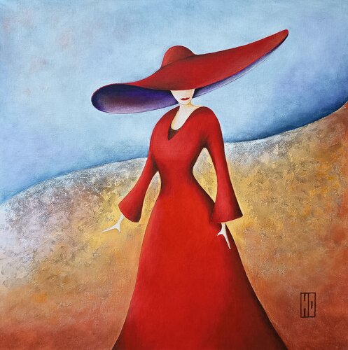 Mystérieuse von Hubert Ollivier, Malerei kaufen auf Singulart