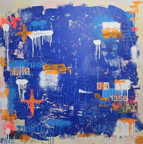 Cosmic Afterglow di Lorette C. Luzajic, Pittura in vendita su Singulart