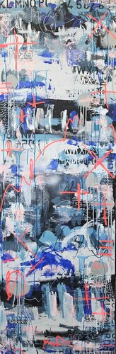 Love Like Thunder van Lorette C. Luzajic, Schilderij te koop op Singulart