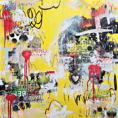 Just Ducky di Lorette C. Luzajic, Pittura in vendita su Singulart