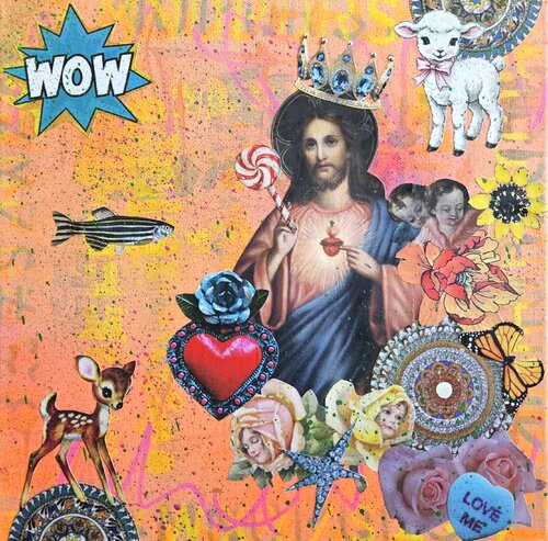 Love Me Jesus di Lorette C. Luzajic, Altri media in vendita su Singulart