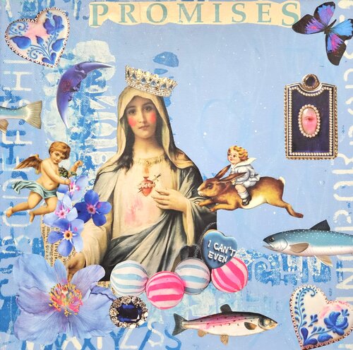 Our Lady of Promises by Lorette C. Luzajic, Other Media for Sale on Singulart