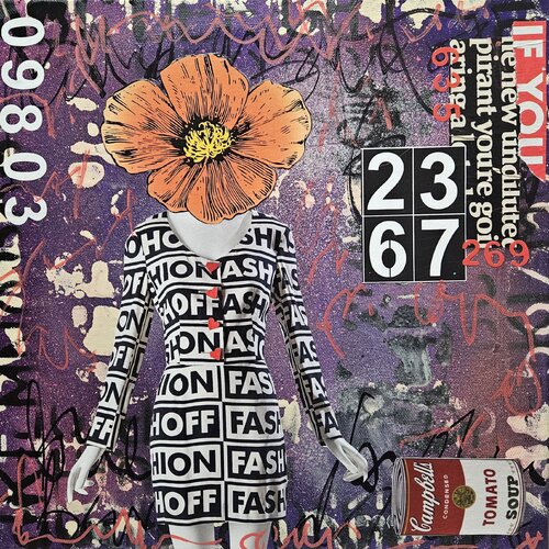 Fashion Pop van Lorette C. Luzajic, Schilderij te koop op Singulart