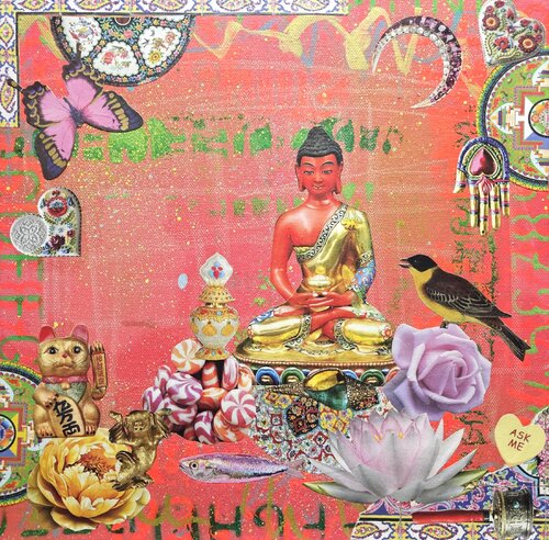 Beauty Buddha by Lorette C. Luzajic, Other Media for Sale on Singulart