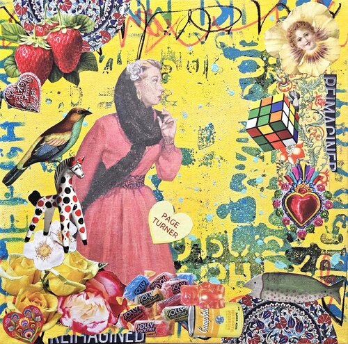 Nancy Drew Reimagined by Lorette C. Luzajic, Painting for Sale on Singulart