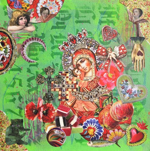 Madonna of the Apples di Lorette C. Luzajic, Altri media in vendita su Singulart