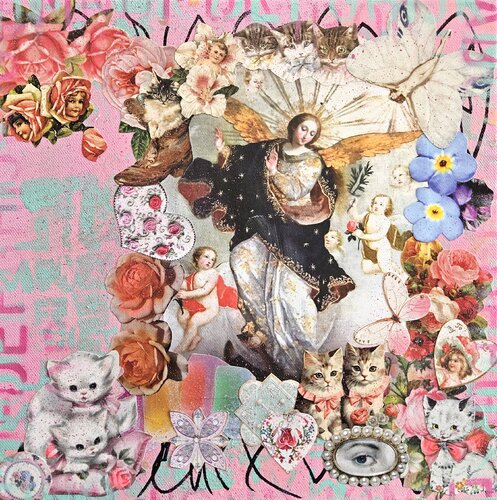 Angels and Kittens von Lorette C. Luzajic, Andere Medien kaufen auf Singulart