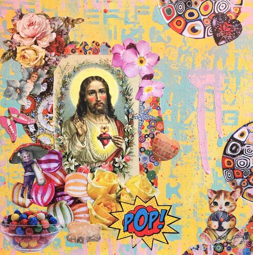 Sweet Talk Jesus di Lorette C. Luzajic, Altri media in vendita su Singulart