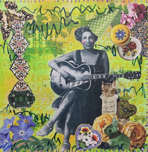Memphis Minnie von Lorette C. Luzajic, Malerei kaufen auf Singulart