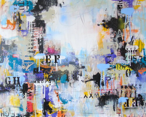 Foolish Heart di Lorette C. Luzajic, Pittura in vendita su Singulart
