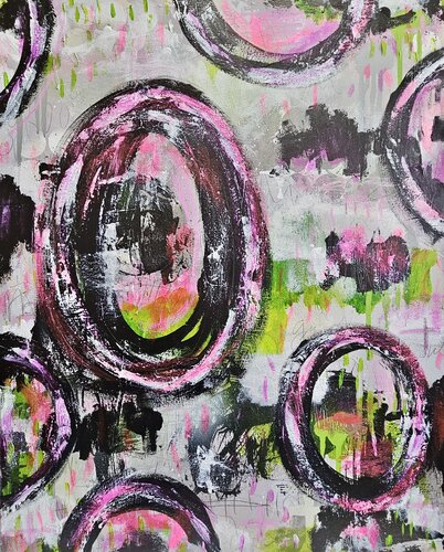 Cosmic Joy von Lorette C. Luzajic, Malerei kaufen auf Singulart