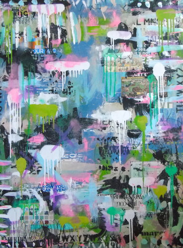 Moving On van Lorette C. Luzajic, Schilderij te koop op Singulart