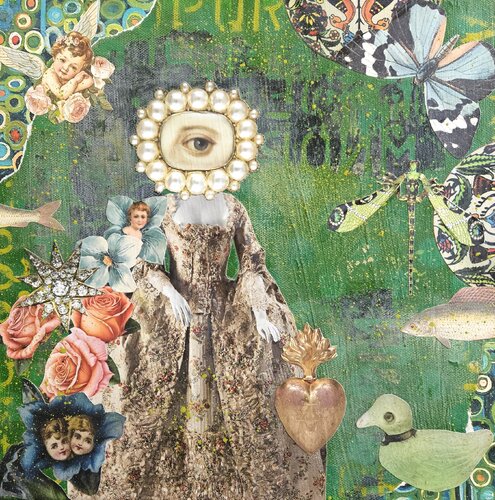 Eye on You di Lorette C. Luzajic, Pittura in vendita su Singulart