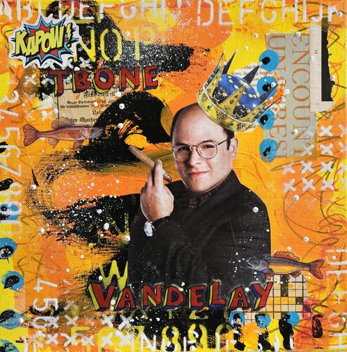 Tbone Vandelay van Lorette C. Luzajic, Schilderij te koop op Singulart