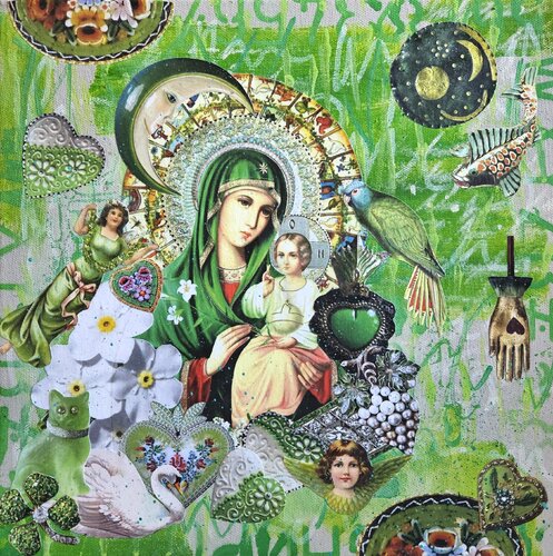 The Green Goddess von Lorette C. Luzajic, Andere Medien kaufen auf Singulart