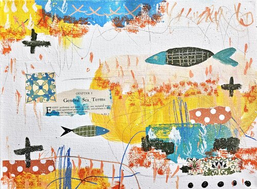 The Language of the Sea by Lorette C. Luzajic, Painting for Sale on Singulart