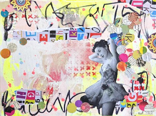 The Showstopper di Lorette C. Luzajic, Pittura in vendita su Singulart