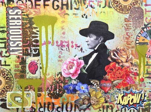 Seriously di Lorette C. Luzajic, Pittura in vendita su Singulart