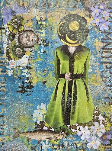 Sister of the Moon van Lorette C. Luzajic, Schilderij te koop op Singulart