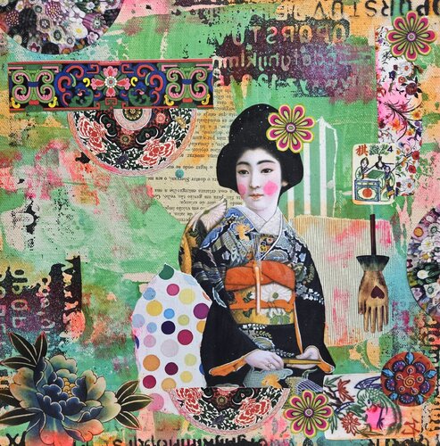 Memoirs of a Geisha von Lorette C. Luzajic, Malerei kaufen auf Singulart