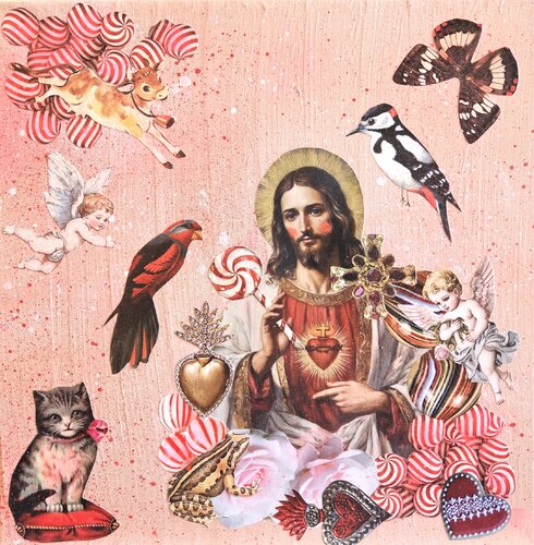 Candy Jesus di Lorette C. Luzajic, Altri media in vendita su Singulart