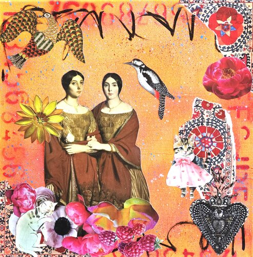 Sisters van Lorette C. Luzajic, Schilderij te koop op Singulart