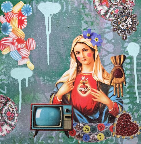 Our Lady Appears on Television di Lorette C. Luzajic, Altri media in vendita su Singulart