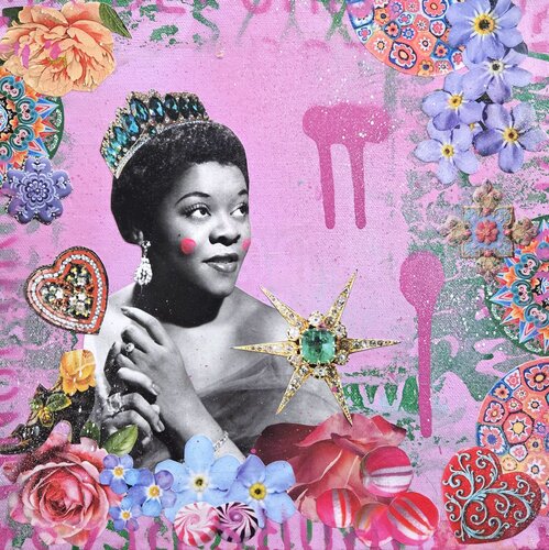 Dinah Washington Shrine von Lorette C. Luzajic, Malerei kaufen auf Singulart