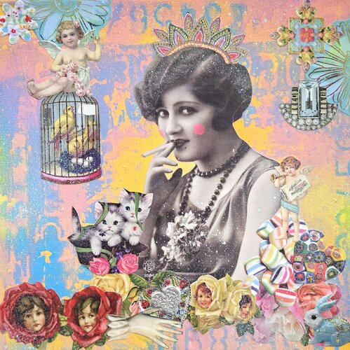 Zelda Fitzgerald by Lorette C. Luzajic, Painting for Sale on Singulart