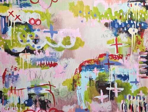Born Yesterday di Lorette C. Luzajic, Pittura in vendita su Singulart