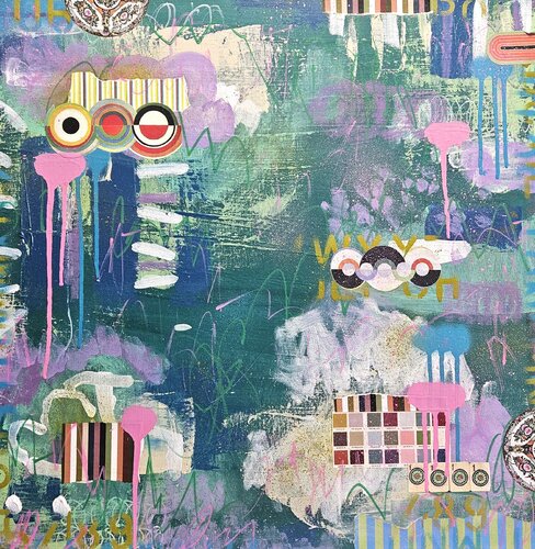 Cacophony of Colour by Lorette C. Luzajic, Painting for Sale on Singulart