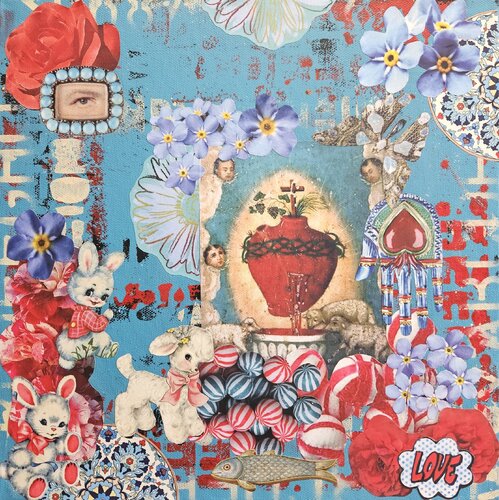 Fountain of Love par Lorette C. Luzajic, Autres supports en vente sur Singulart