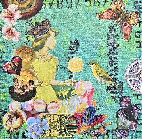 Nancy Drew tout de suite par Lorette C. Luzajic, Peinture en vente sur Singulart