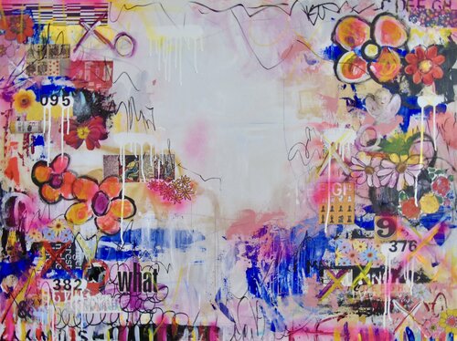 Happiness Is di Lorette C. Luzajic, Pittura in vendita su Singulart